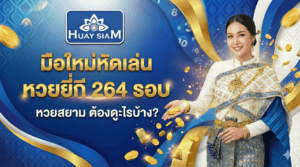 มือใหม่หัดเล่น หวยยี่กี 264 รอบ หวยสยาม ต้องดูอะไรบ้าง?